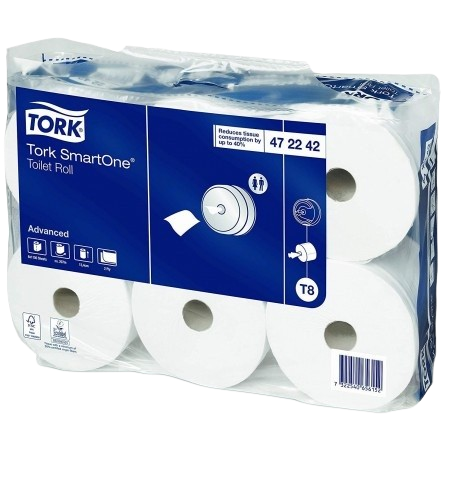 Toaletní papír TORK SmartOne se středovým odvíjením 2vr, T8, délka 207m (6ks)