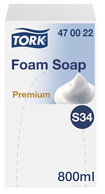 TORK pěnové mýdlo S34 800ml