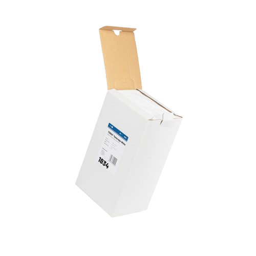 Utěrky ARIOSO TaraCrepe White, 40x30,5cm 250ks, bílá,materiál Sontara (netkaná textilie)