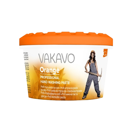 VAKAVO Orange profi mycí pasta na ruce 600g