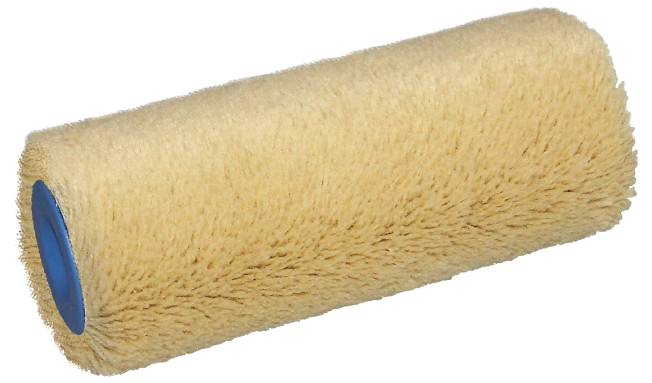Váleček plyš žlutozelený 180mm malířský