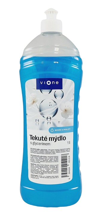 VIONE TEK.MÝDLO s perletí modré MOŘE 1l