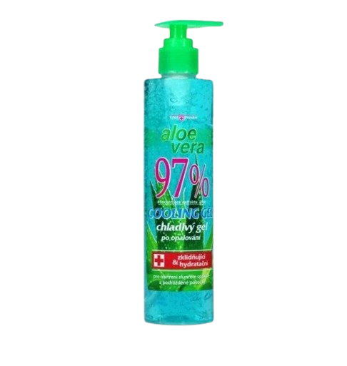 VIVACO chladivý gel po opalování 250ml Aloe Vera