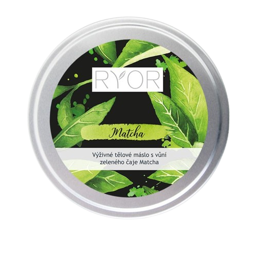 Výživné tělové máslo s vůní zeleného čaje Matcha 200ml