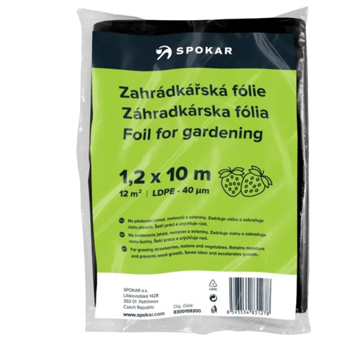 Zahrádkářská fólie 1,2x10m LDPE 40my