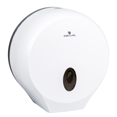 Zásobník na toaletní papír Jumbo 19-24cm, bílý, EbbyLine