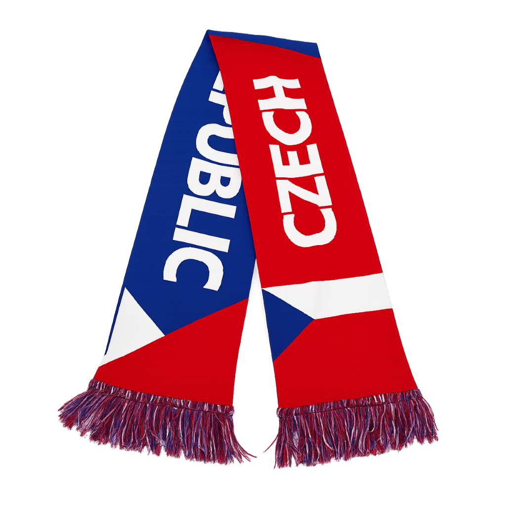 Zimní fanouškovská šála