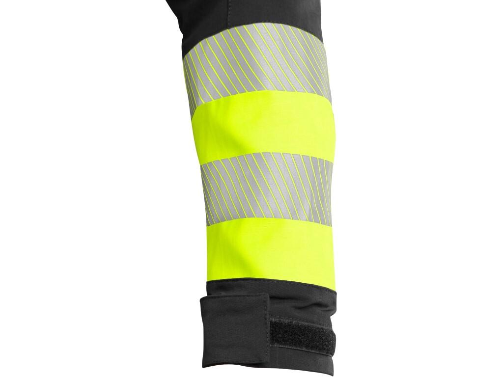 Blůza CXS NAOS HV, pánská, černá-žlutá Hi-Vis, reflexní pruhy