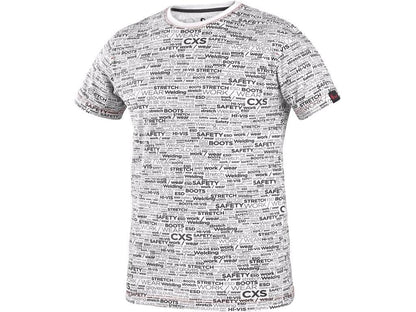 Tričko CXS DARREN krátký rukáv potisk CXS logo