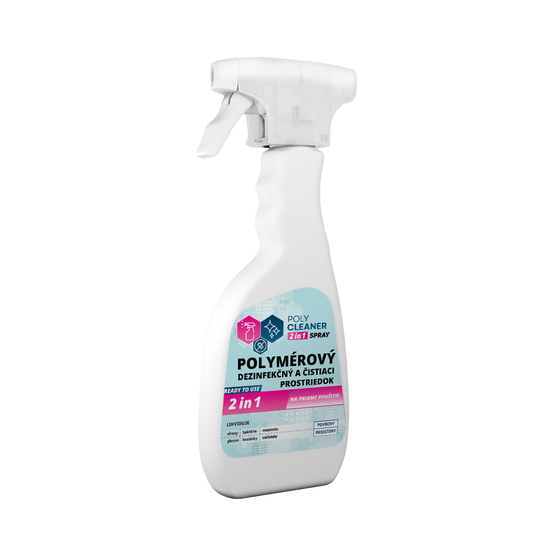 POLY CLEANER SPRAY 2 v 1 univerzální čistící a polymerový dezinfekční prostředek