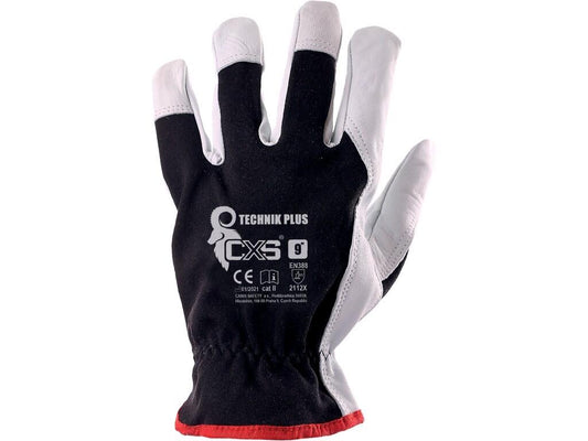 Rukavice CXS TECHNIK PLUS, s blistrem, kombinované