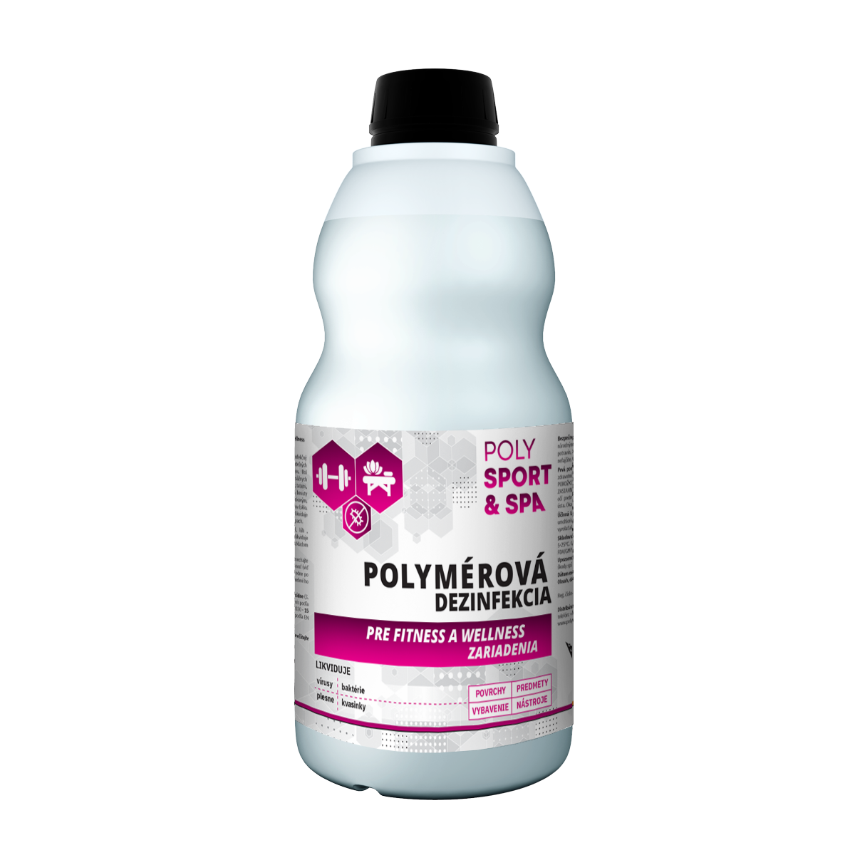 POLY SPORT & SPA polymerová dezinfekce pro fitness a wellness