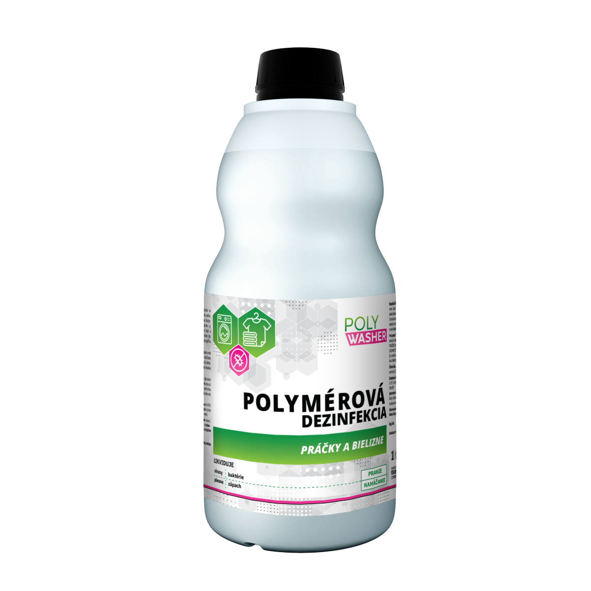 Polymerová dezinfekce POLY WASHER - pračky a prádla