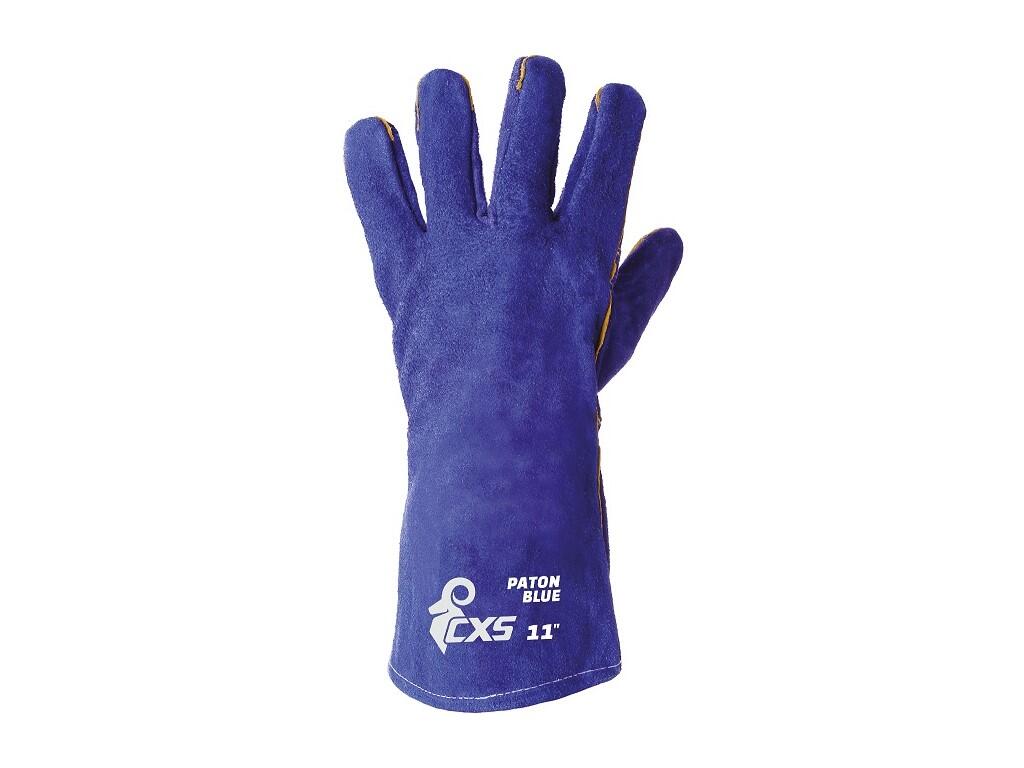 Rukavice CXS PATON BLUE, svářecí