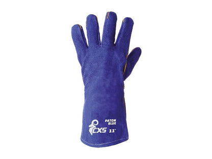 Rukavice CXS PATON BLUE, svářecí