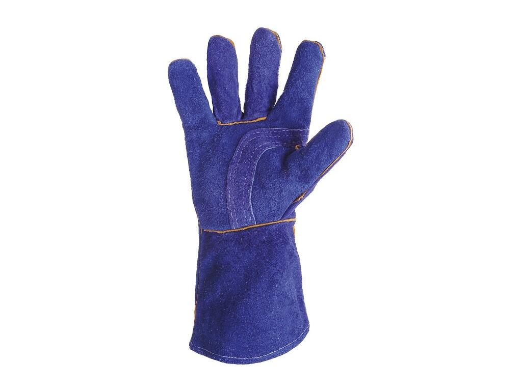Rukavice CXS PATON BLUE, svářecí