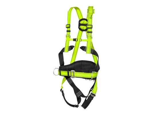 Bezpečnostní postroj P-50, černo-žlutý (Hi-vis)