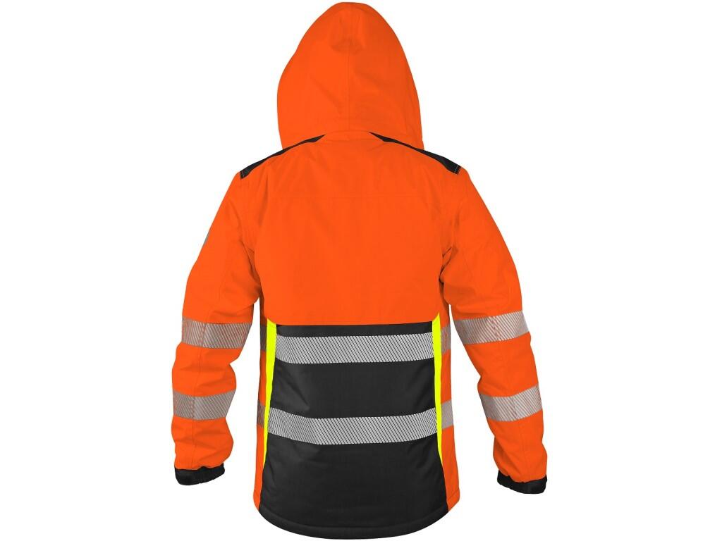 Bunda CXS BENSON výstražná zateplená