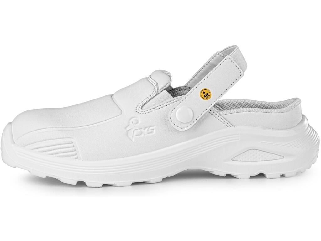 Obuv CXS WHITE ADDA OB ESD, nazouvák