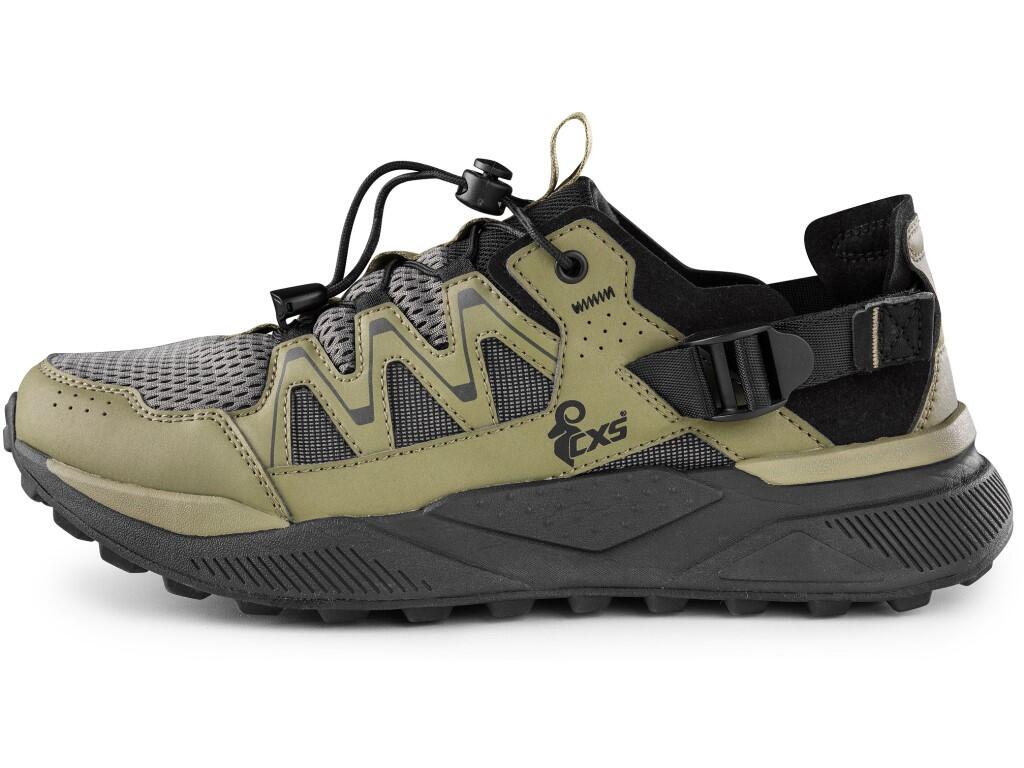 Obuv CXS REG, sandál, khaki-černý