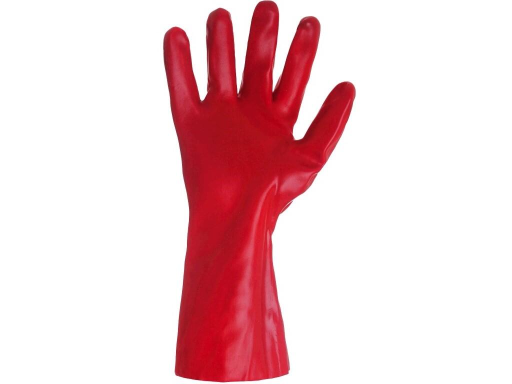 Rukavice CXS SELA, s blistrem, máčené v PVC