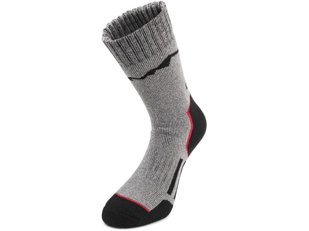 Ponožky CXS ThermoStep, šedé