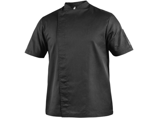 Rondon CXS CHEFLINE B-S, pánský, krátký rukáv, černý