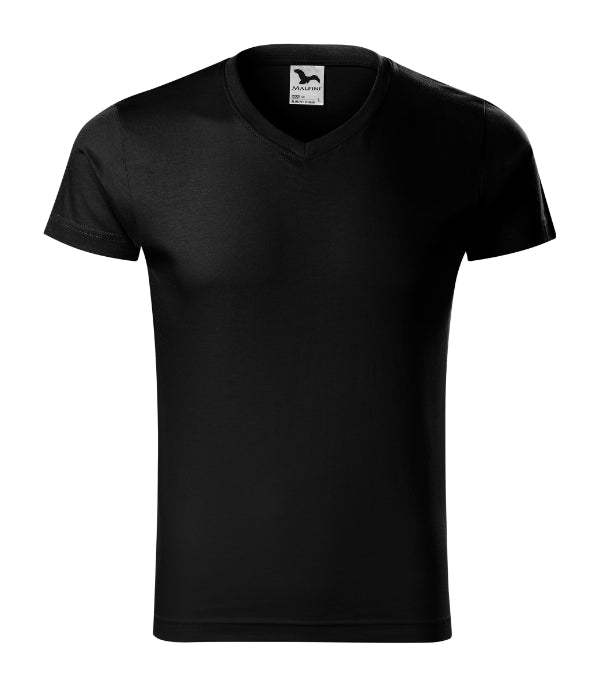 Tričko pánské Slim Fit V-neck 146
