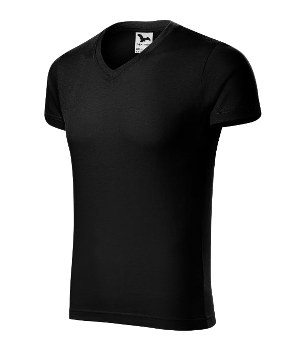 Tričko pánské Slim Fit V-neck 146