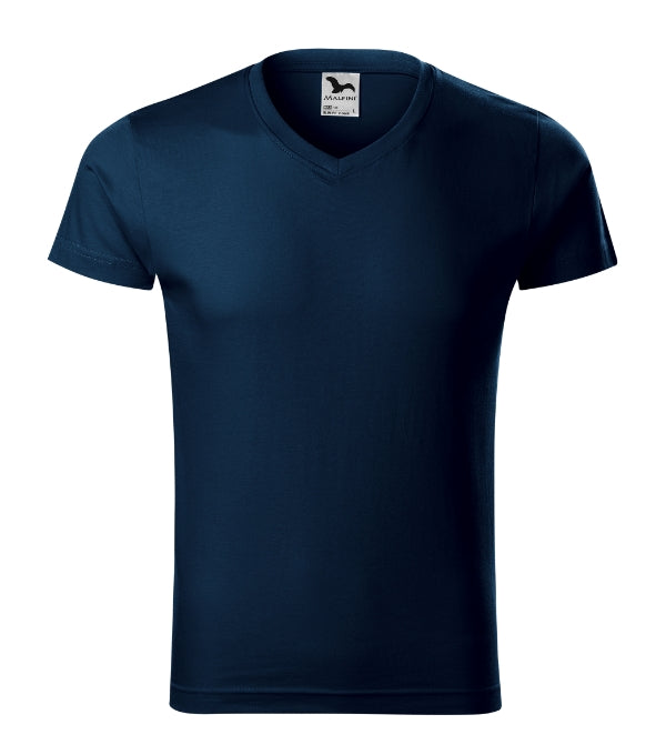 Tričko pánské Slim Fit V-neck 146