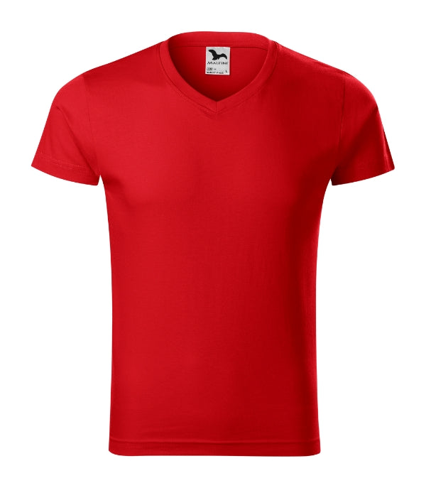 Tričko pánské Slim Fit V-neck 146