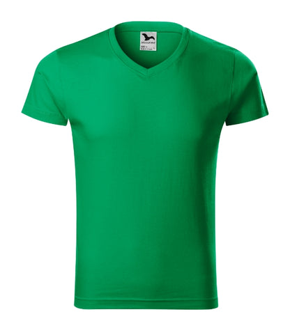 Tričko pánské Slim Fit V-neck 146
