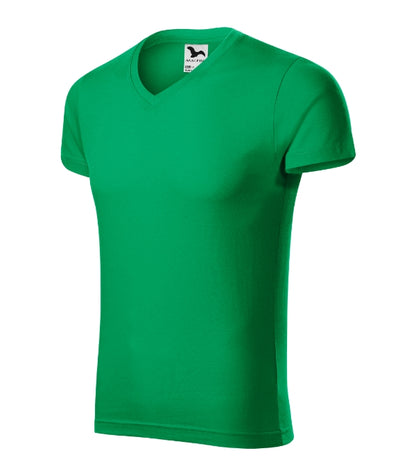 Tričko pánské Slim Fit V-neck 146