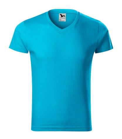 Tričko pánské Slim Fit V-neck 146