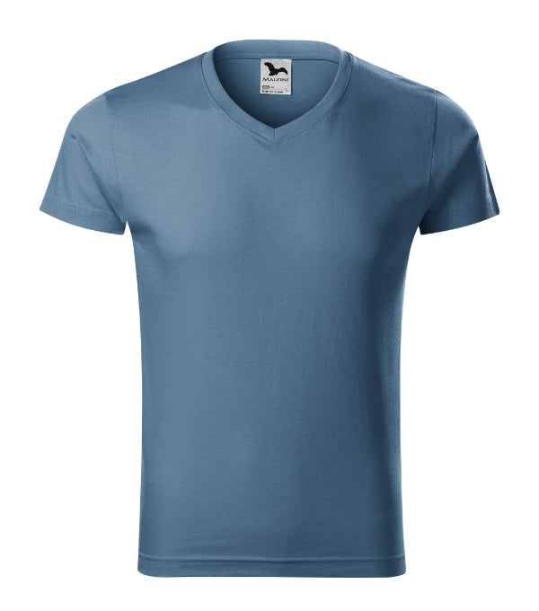 Tričko pánské Slim Fit V-neck 146