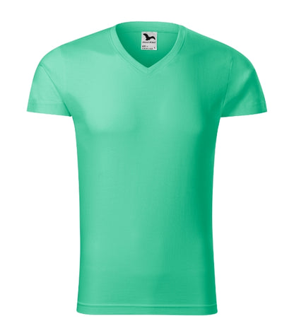 Tričko pánské Slim Fit V-neck 146