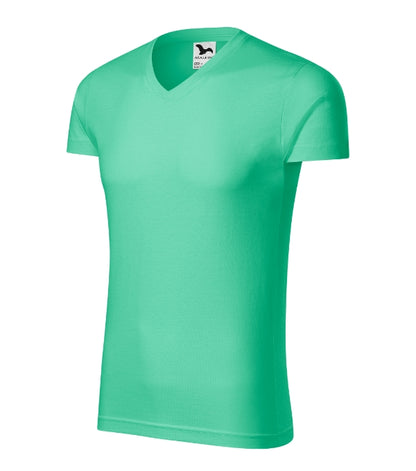 Tričko pánské Slim Fit V-neck 146
