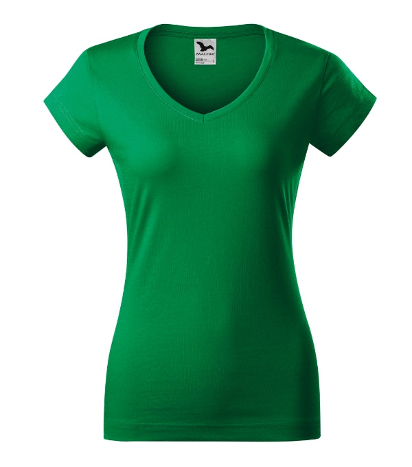Tričko dámské Fit V-neck 162