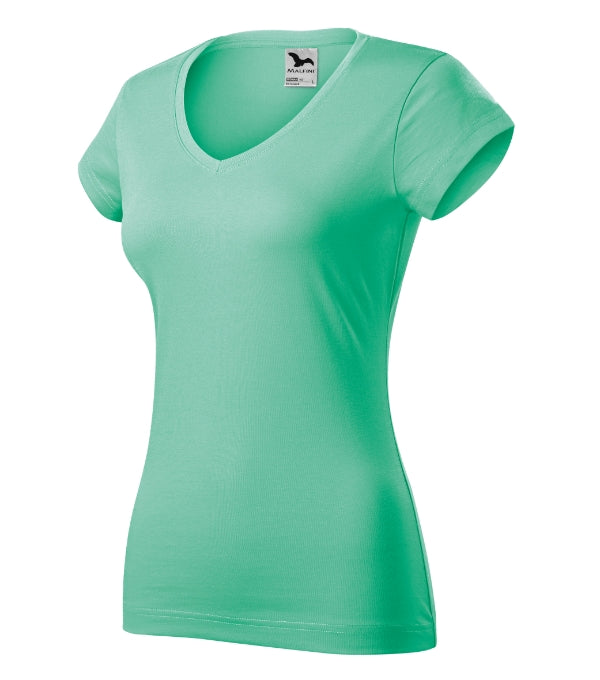 Tričko dámské Fit V-neck 162