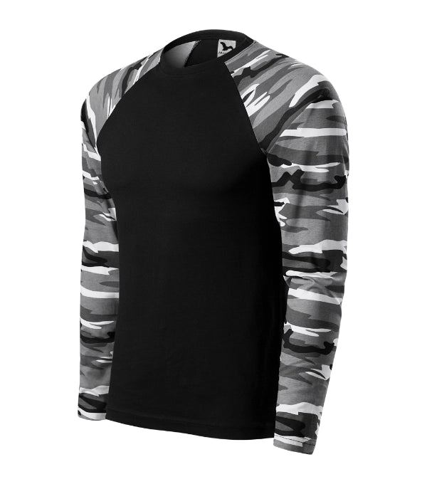 Triko unisex Camouflage LS 166