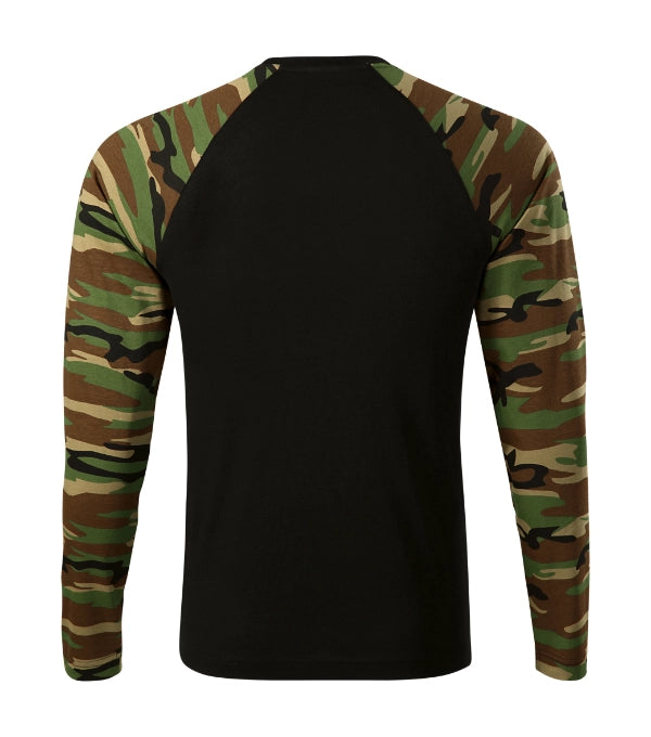 Triko unisex Camouflage LS 166