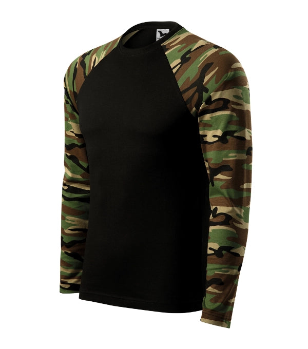 Triko unisex Camouflage LS 166