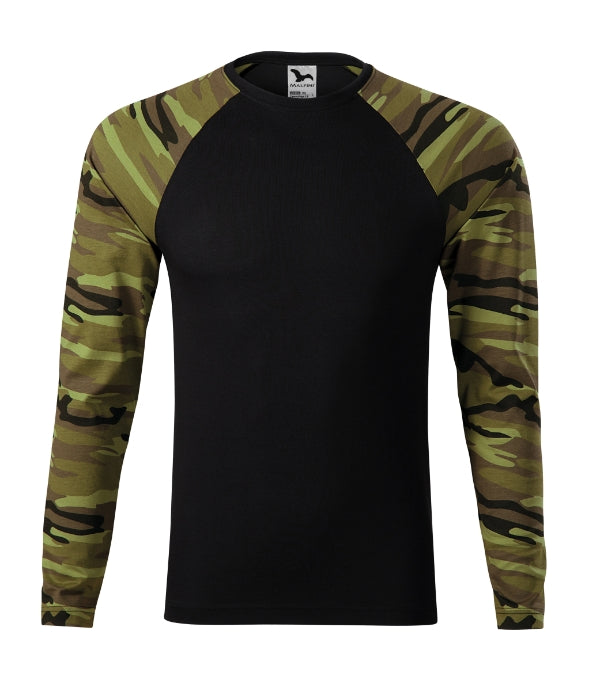 Triko unisex Camouflage LS 166