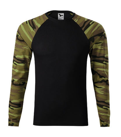 Triko unisex Camouflage LS 166