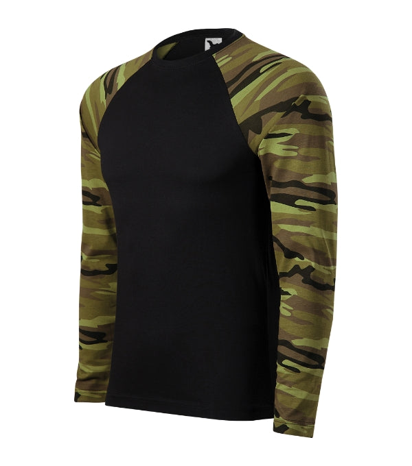 Triko unisex Camouflage LS 166