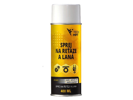 Sprej na řetězy a lana