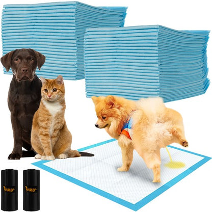 Purlov 21603 Hygienická absorpční podložka 100 ks 60 x 90cm + sáčky na exkrementy