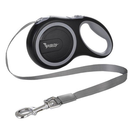 Purlov automatické vodítko pro psy s aretací 5 m do 15 kg černo-žluté