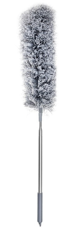 Teleskopický prachový kartáč 84-250 cm šedý