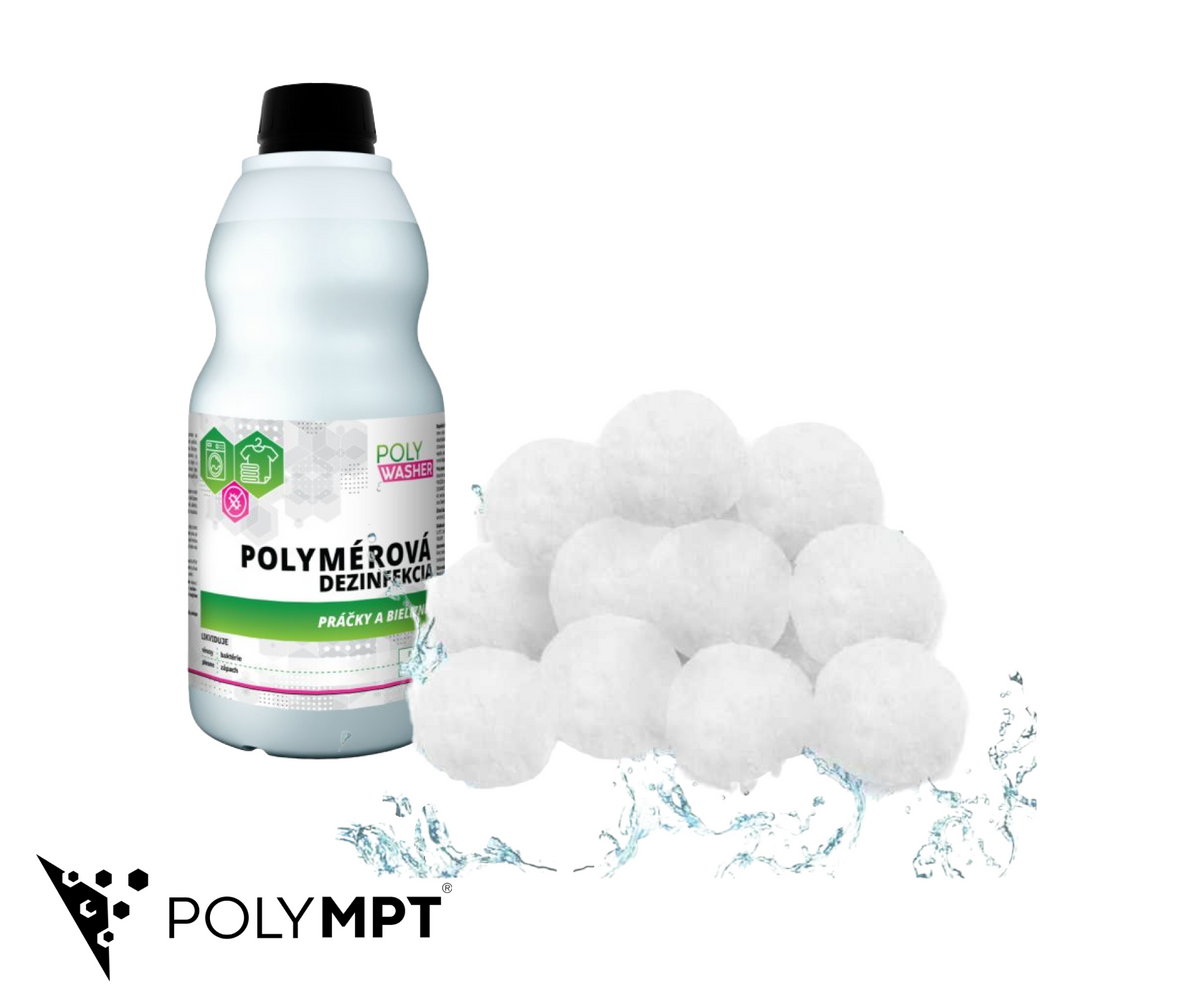 Filtrační kuličky 1,5Kg do bazénu s Dezinfekcí Poly Wascher